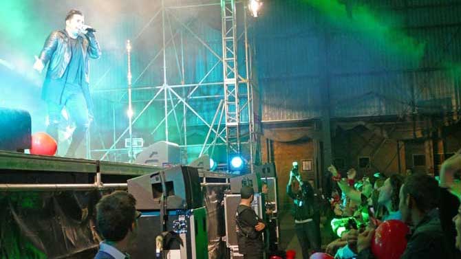 Concierto de David Bisbal en 2018.