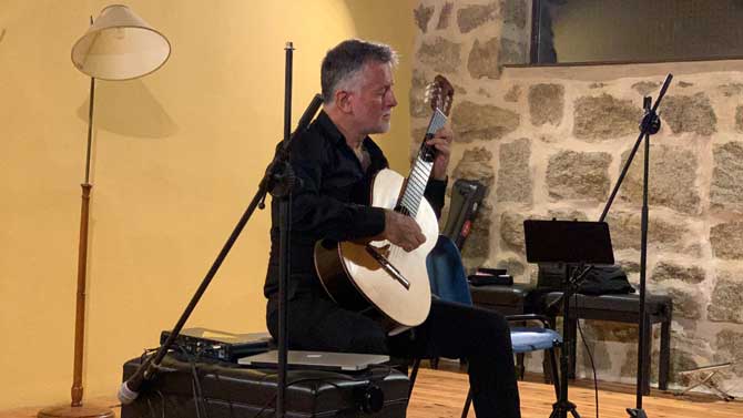 Arturo Tallini en el Ciclo de Conciertos &Aacute;ureo Herrero.