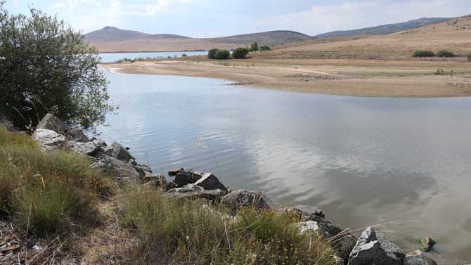 Embalse de Serones hace una semana.