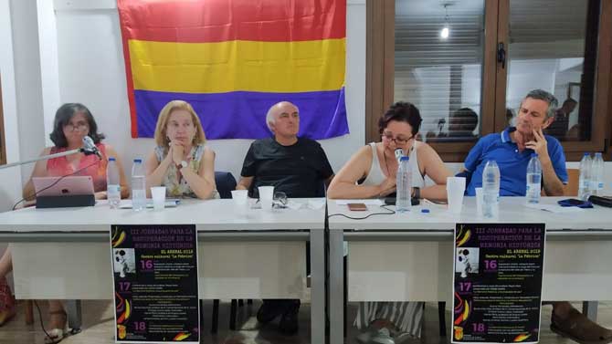 Jornadas para la Recuperaci&oacute;n de la Memoria Hist&oacute;rica en El Arenal.