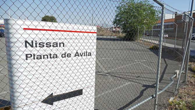 Fábrica de Nissan en Ávila.