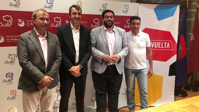 Presentaci&oacute;n de la etapa de &Aacute;vila de la Vuelta a Espa&ntilde;a.