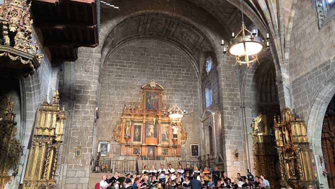 Concierto en San Juan del Festival Internacional de M&uacute;sica de Las Navas.