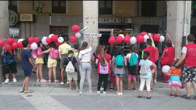 Imagen de archivo de una actividad de Cruz Roja de la Juventud.