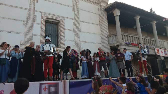 Mercado medieval de Madrigal de las Altas Torres.