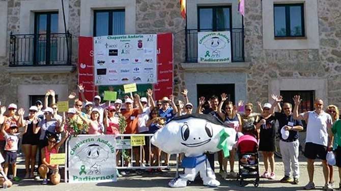 Salida de las 11 horas de la marcha del Chaparrín Andarín.