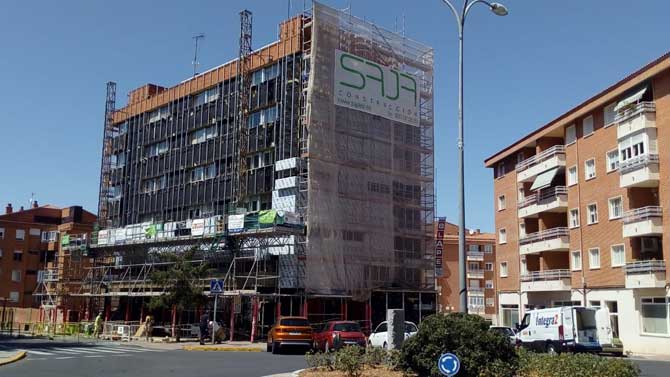 Obras en la Clínica Santa Teresa.