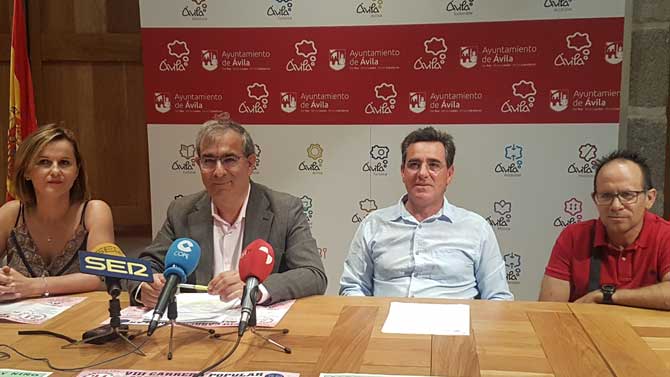 Presentación de la Carrera Solidaria de Aldea del Rey Niño.