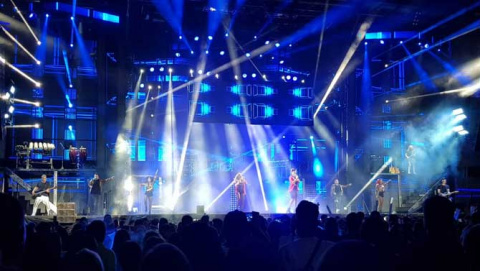 Concierto de la Orquesta Panorama en Arévalo.