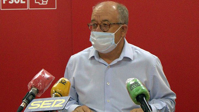 Jes&uacute;s Caro en rueda de prensa.