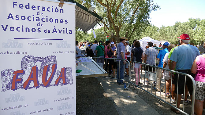 Imagen de archivo del Día del Vecino de la FAVA, que este año no pudo celebrarse.