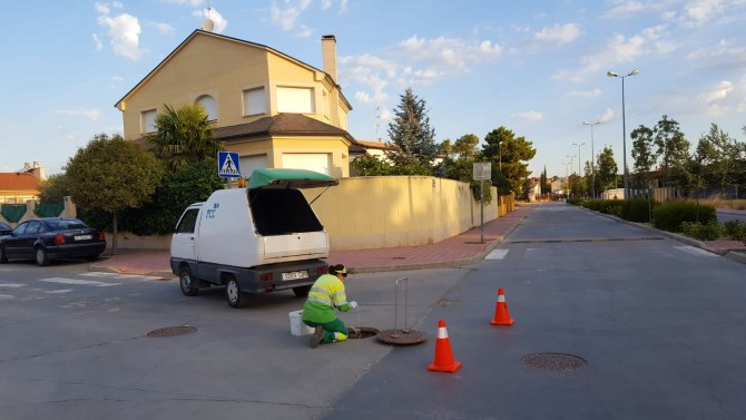 Campaña de desratización en Arévalo.