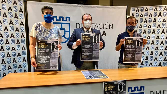 Presentación del primer Festival de Órgano de Ávila .