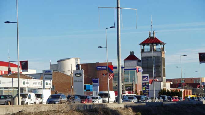 Pol&iacute;gono industrial de Las Hervencias.