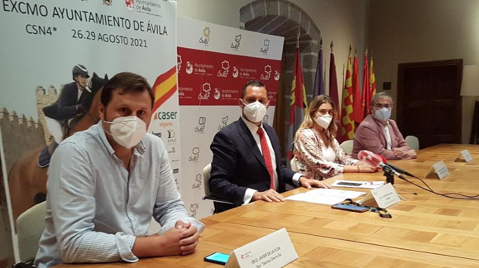 Presentación del Concurso de Saltos de Ávila.