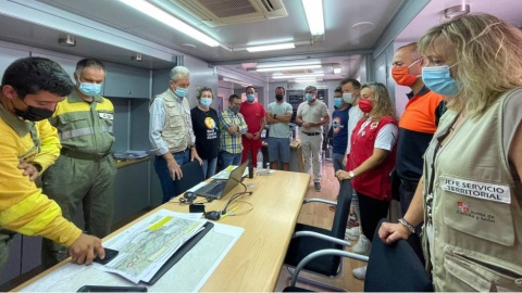 Puesto de Mando Avanzado.