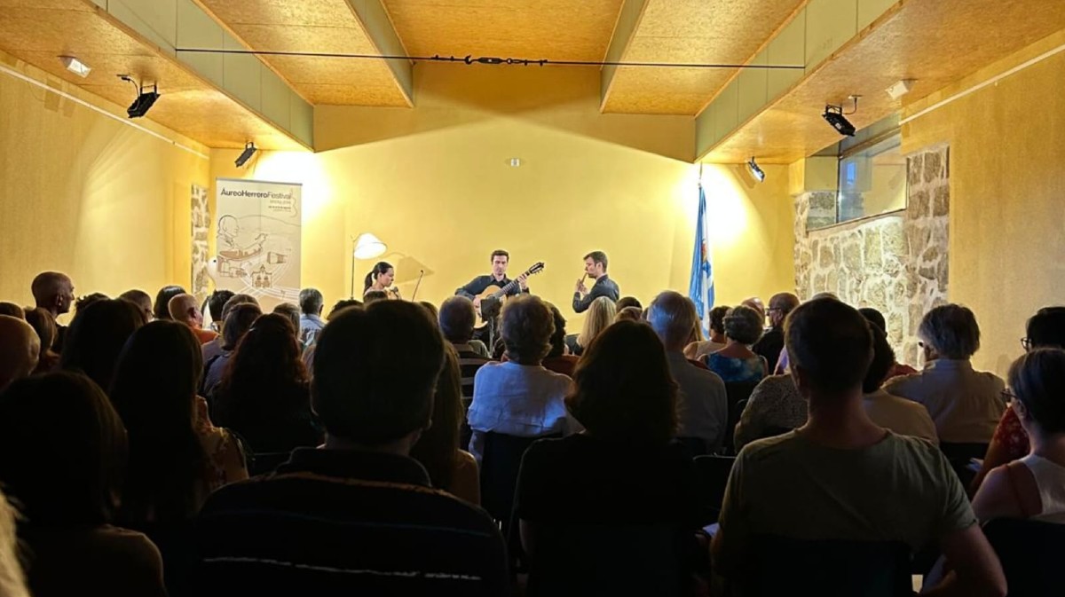 Recital del Trío Coulthard en el Festival de Música Áureo Herrero.
