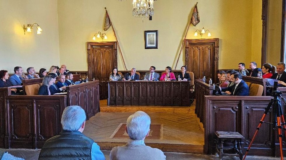 Imagen de archivo de un pleno municipal.