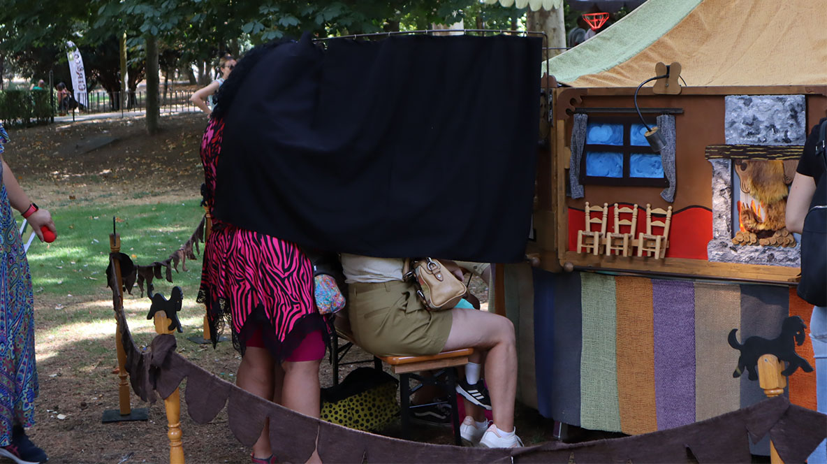 El parque de San Atonio, escenario del Festival Internacional de Circo