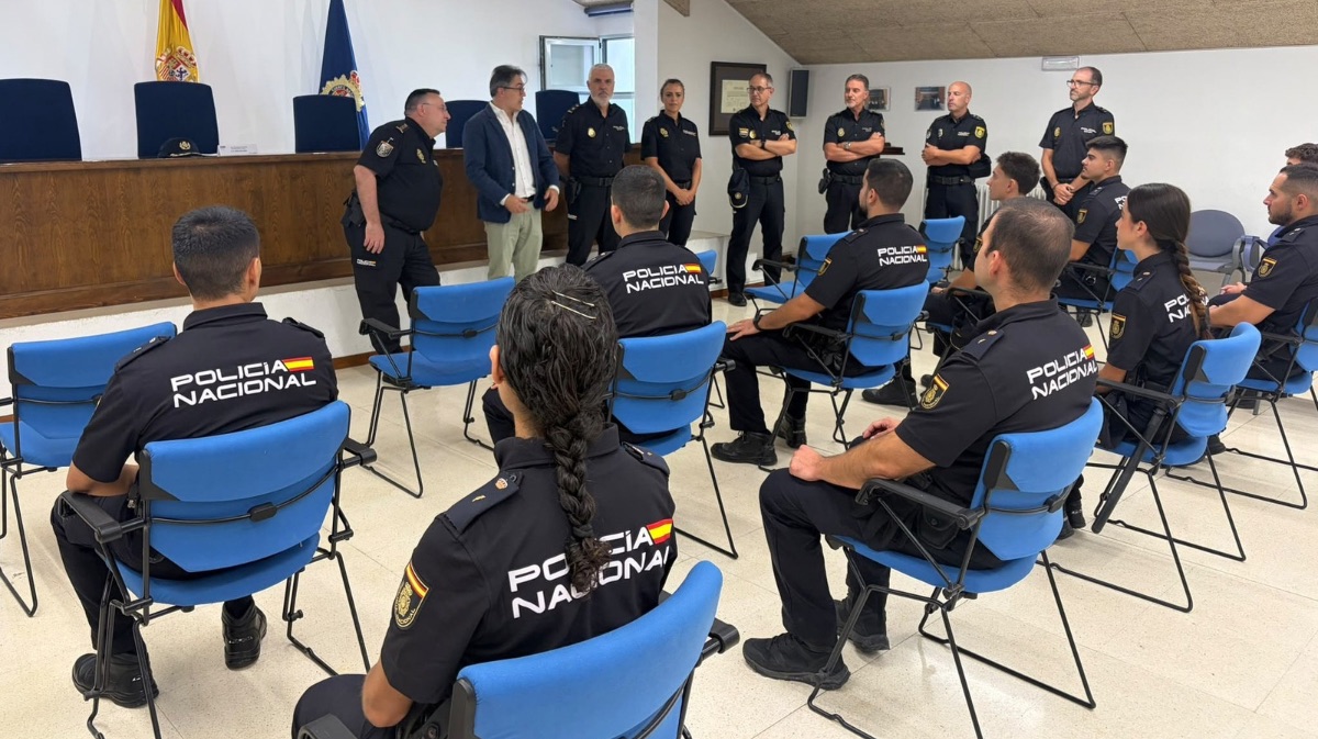Nuevos agentes de Polic&iacute;a Nacional en pr&aacute;cticas
