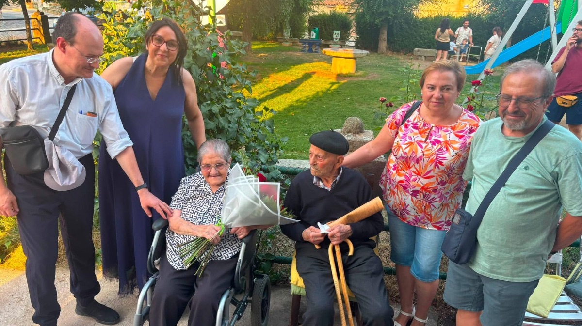 Riofrío celebra el centenario de su vecina Paola