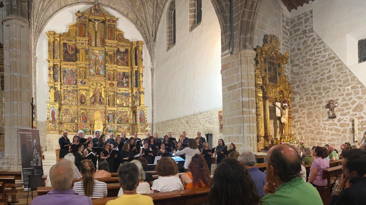 Concierto del Festival &Aacute;ureo Herrero en una edici&oacute;n anterior.