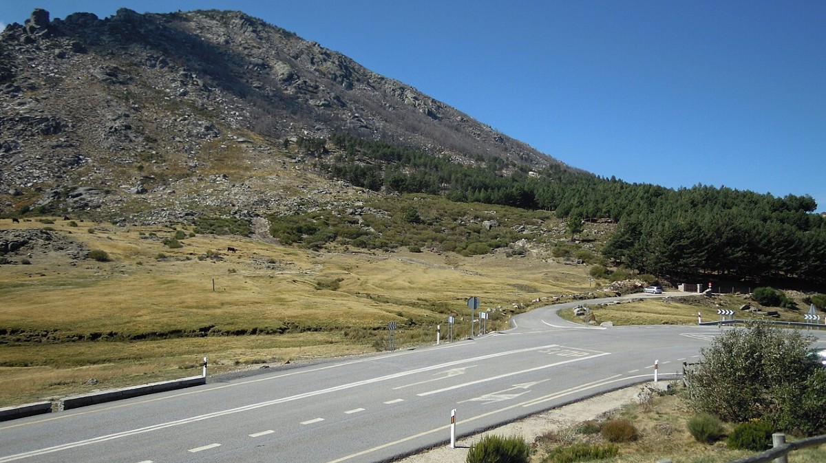 Puerto de El Pico en la carretera Nacional 502.
