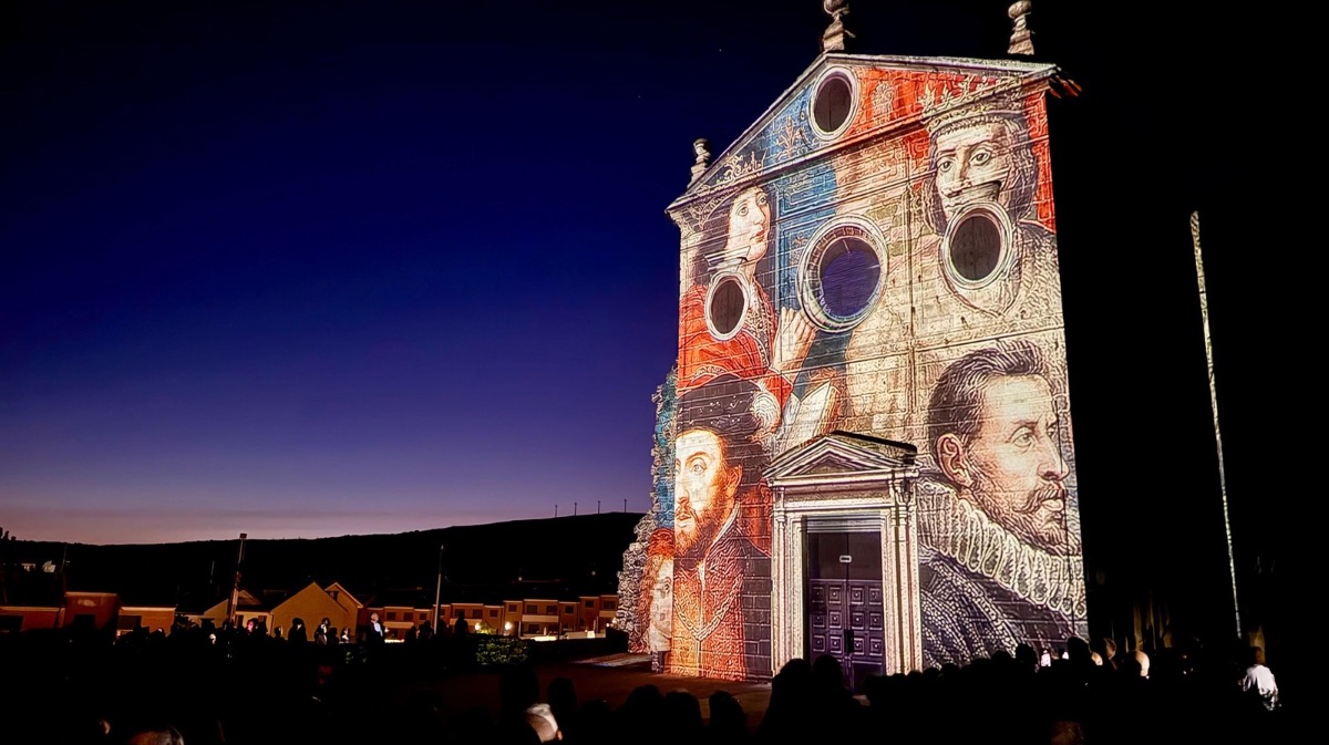 Videomapping en la inauguraci&oacute;n del Convento de Santo Domingo y San Pablo