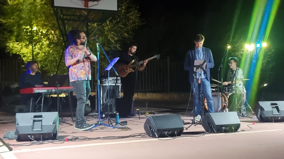 Recital de Fat Cats Jazz Band en Mingorr&iacute;a.