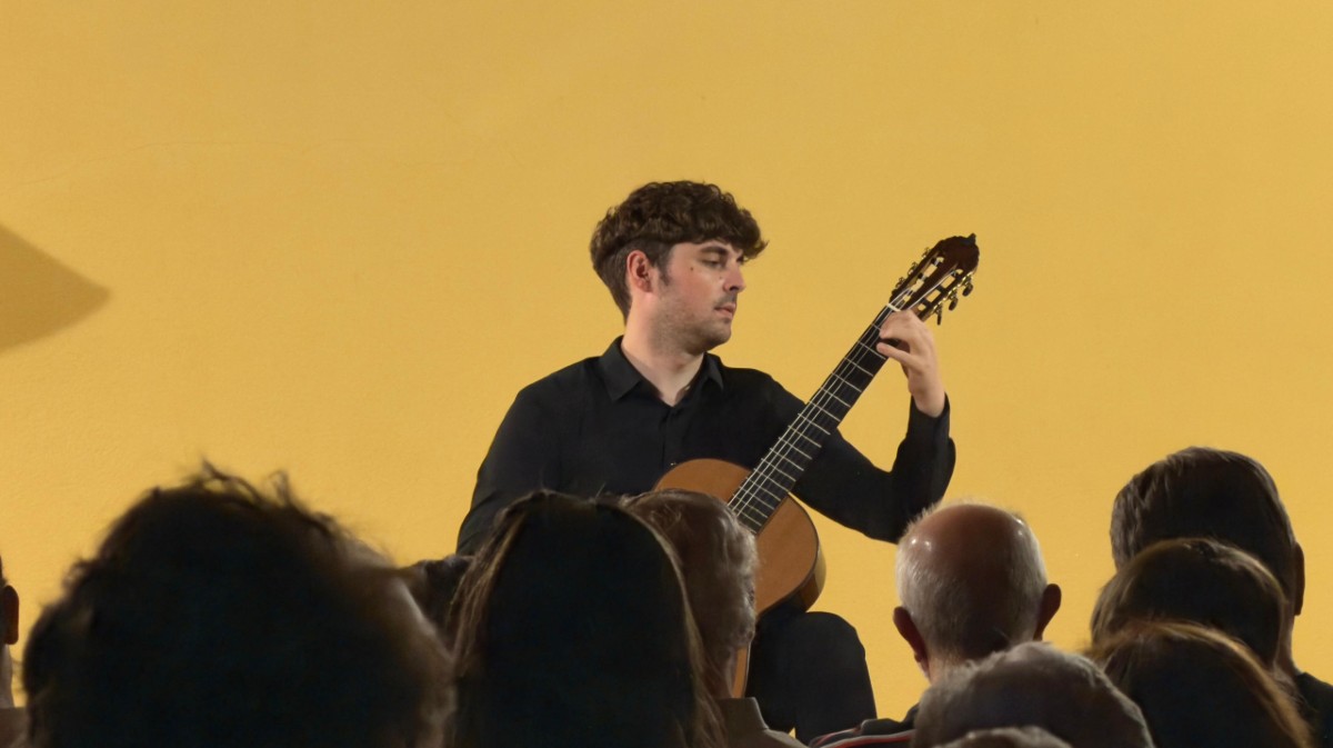 Daniel Mart&iacute;nez Asenjo en el Festival &Aacute;ureo Herrero.