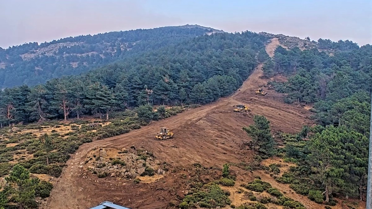 Incendio de Burgohondo, en julio.