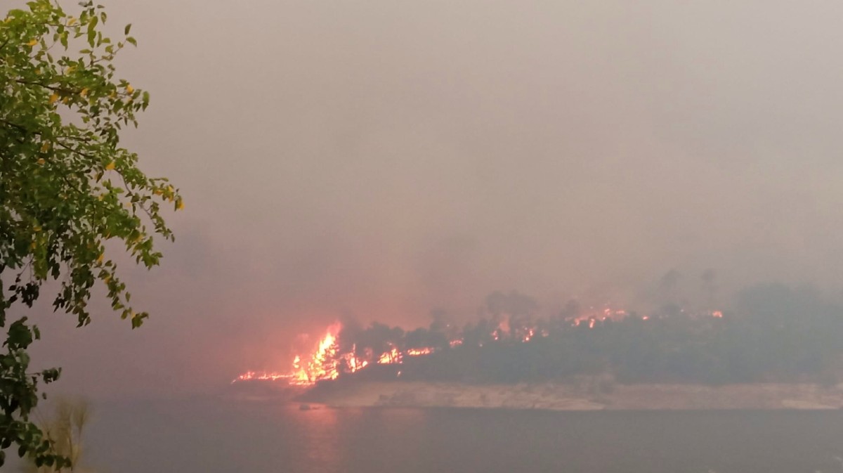 Incendio de Burgohondo en julio.
