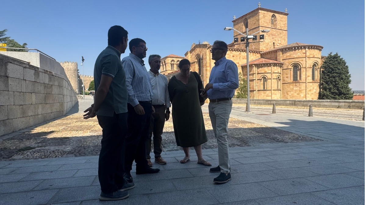 Visita a los trabajos realizados
