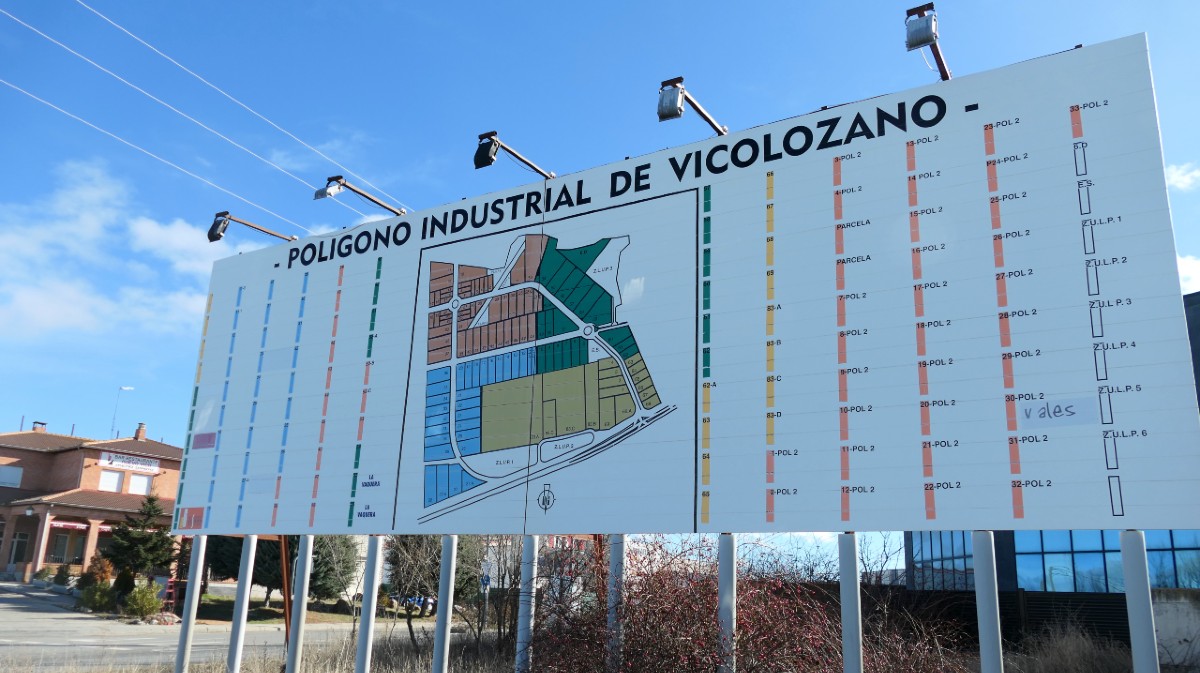 Pol&iacute;gono industrial de Vicolozano.