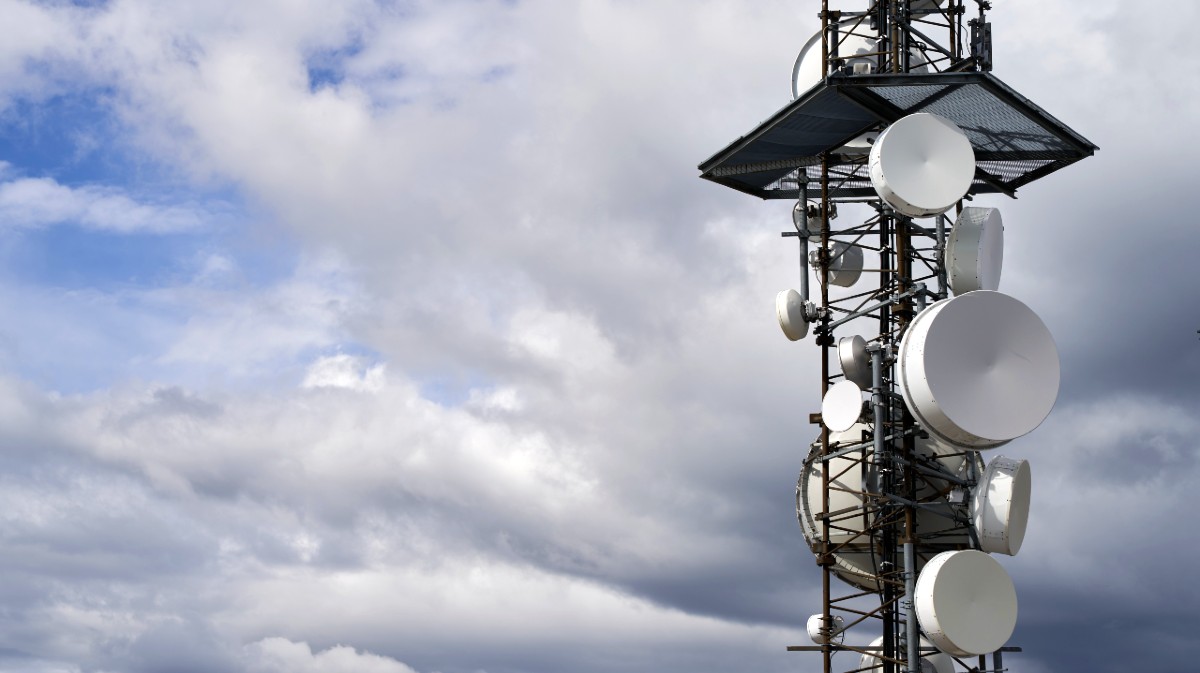 Antena de comunicaciones.