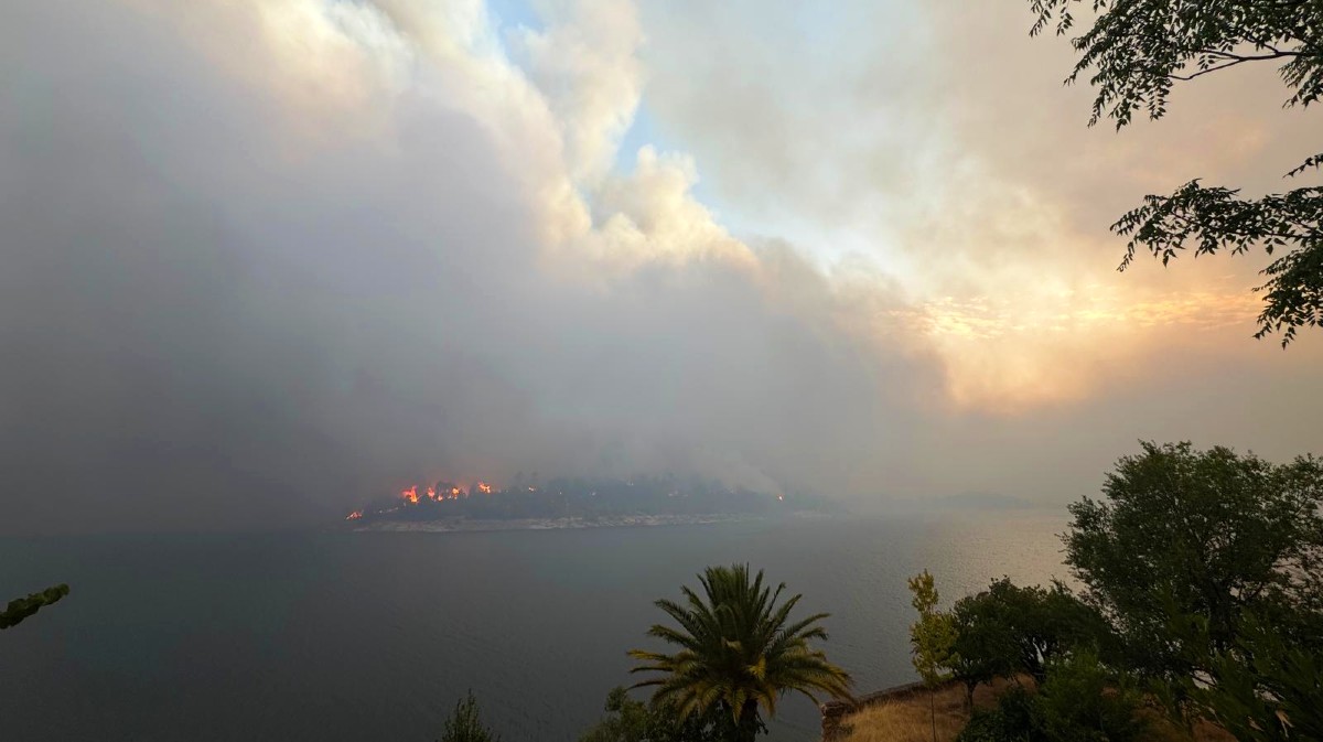 Incendio de Burgohondo, en julio.