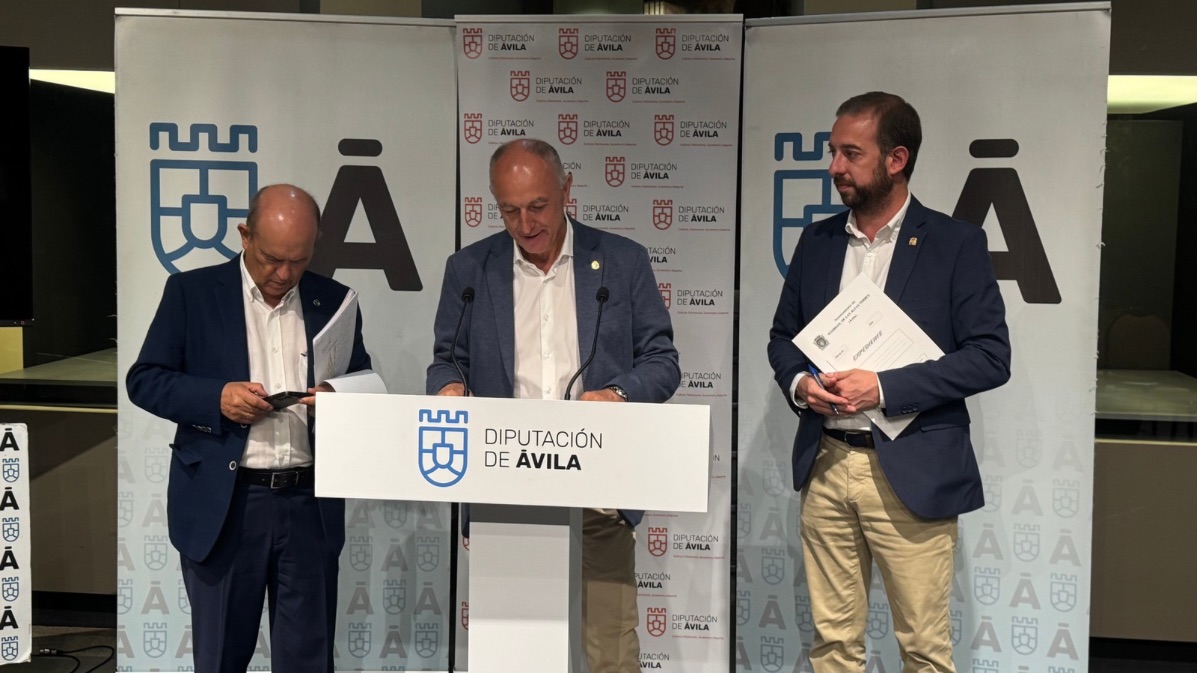 Maximiliano Fern&aacute;ndez, Javier Gonz&aacute;lez y Jes&uacute;s del Campo