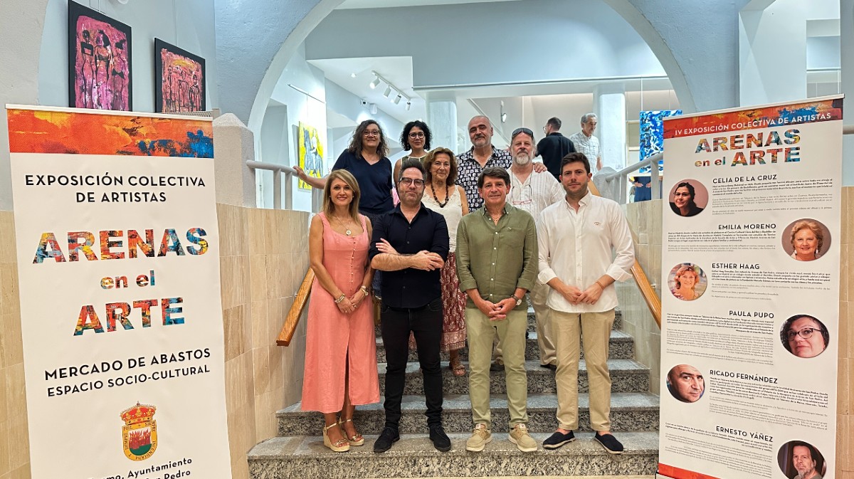 Inauguraci&oacute;n de la IV Exposici&oacute;n Colectiva de Artistas &lsquo;Arenas en el Arte&rsquo;.