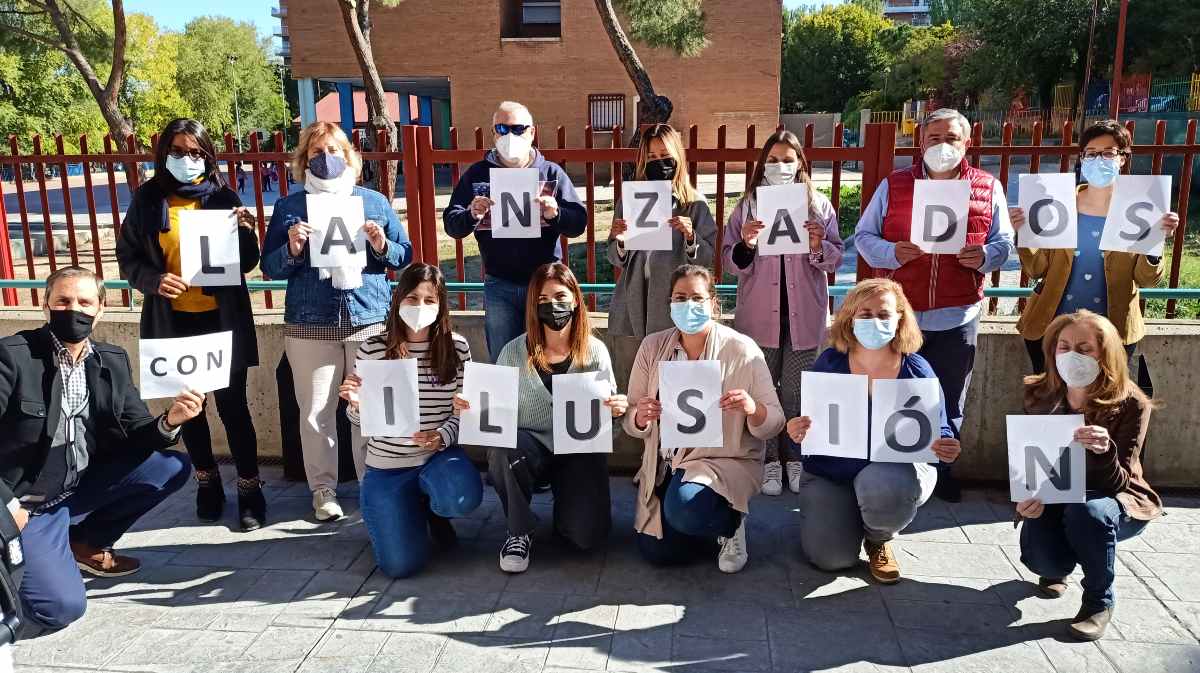 Imagen de archivo de los participantes en una lanzadera de empleo.