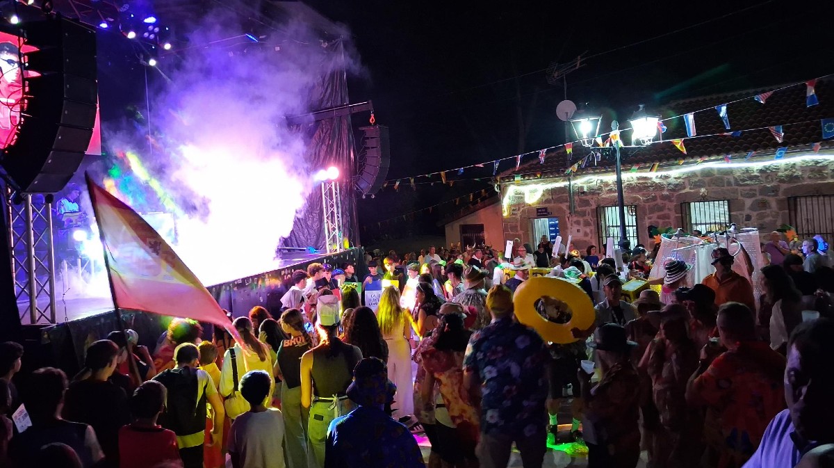 Fiestas en Gallegos de Altamiros.