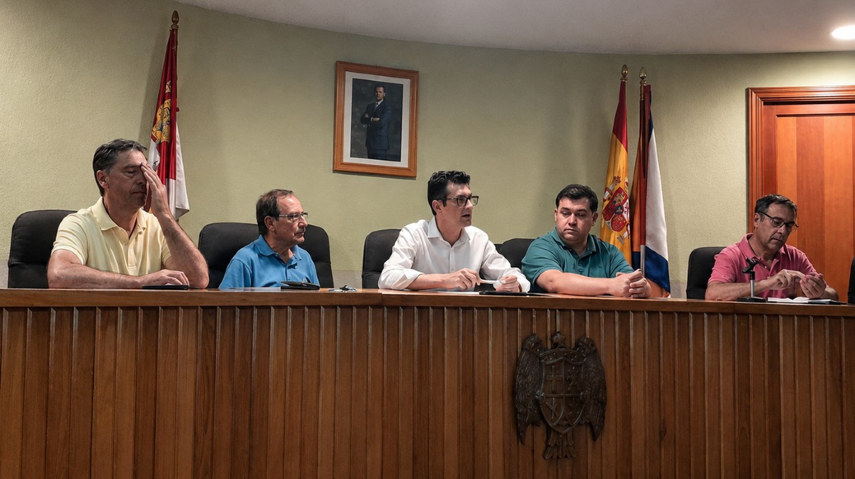Reuni&oacute;n en El Barraco para abordar la situai&oacute;n de los cotos de caza tras el incendio.