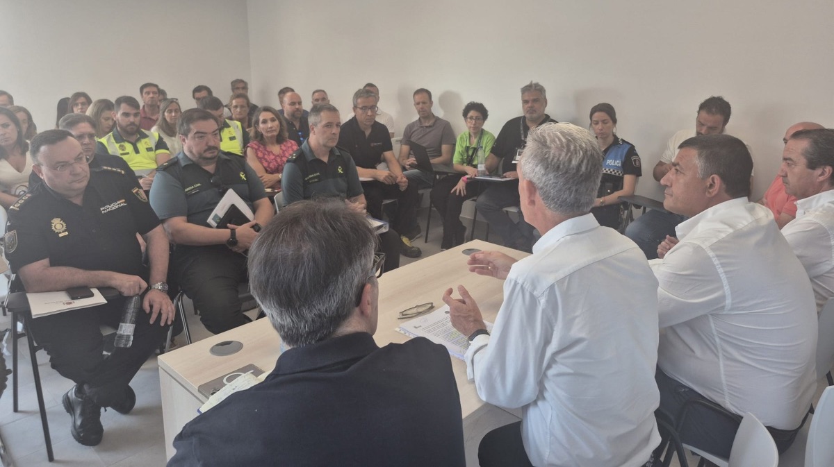 Reuni&oacute;n del CECOPI provincial