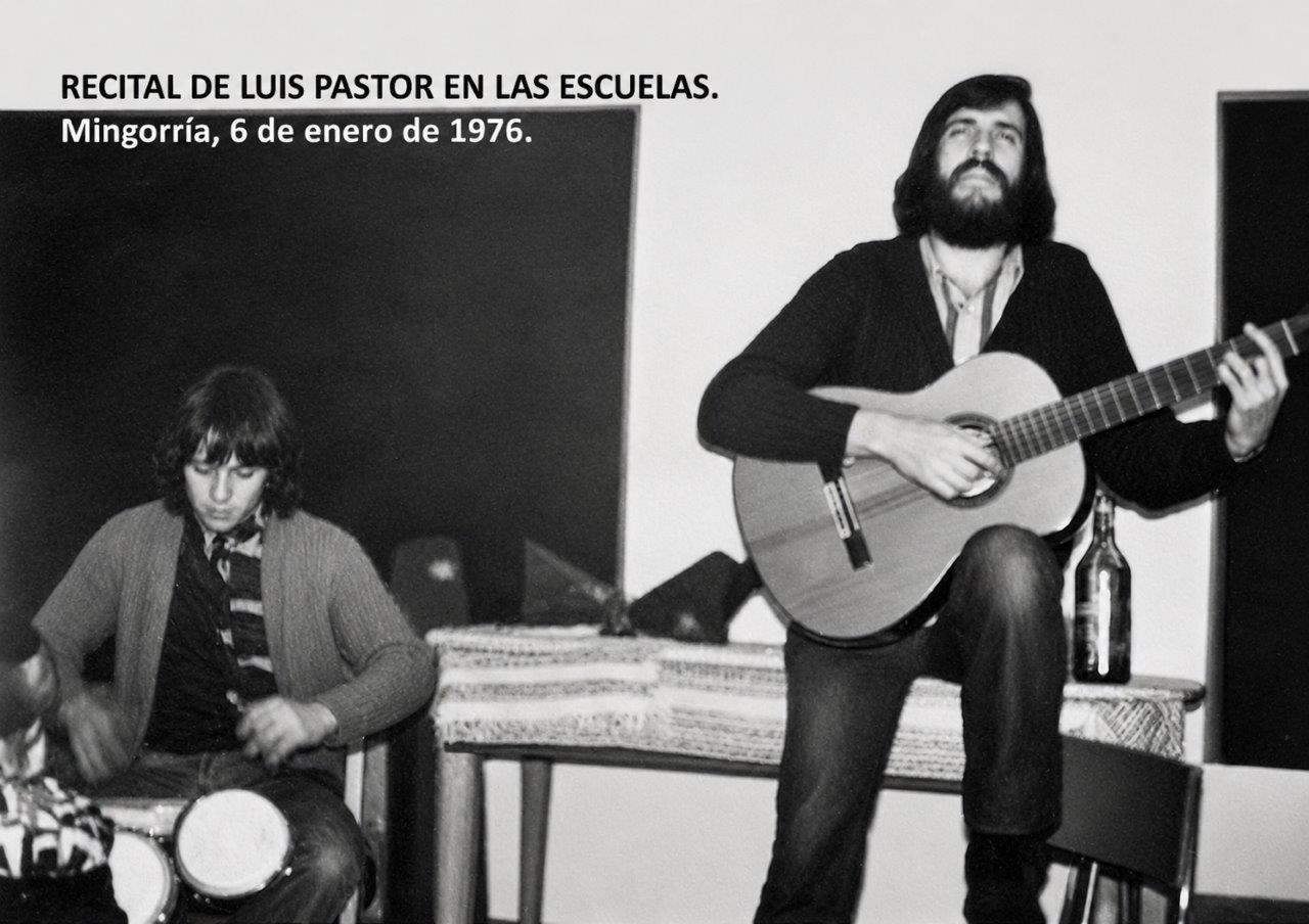 3. Actuaci&oacute;n de Luis Pastor en Mingorr&iacute;a el 6/01/1976.