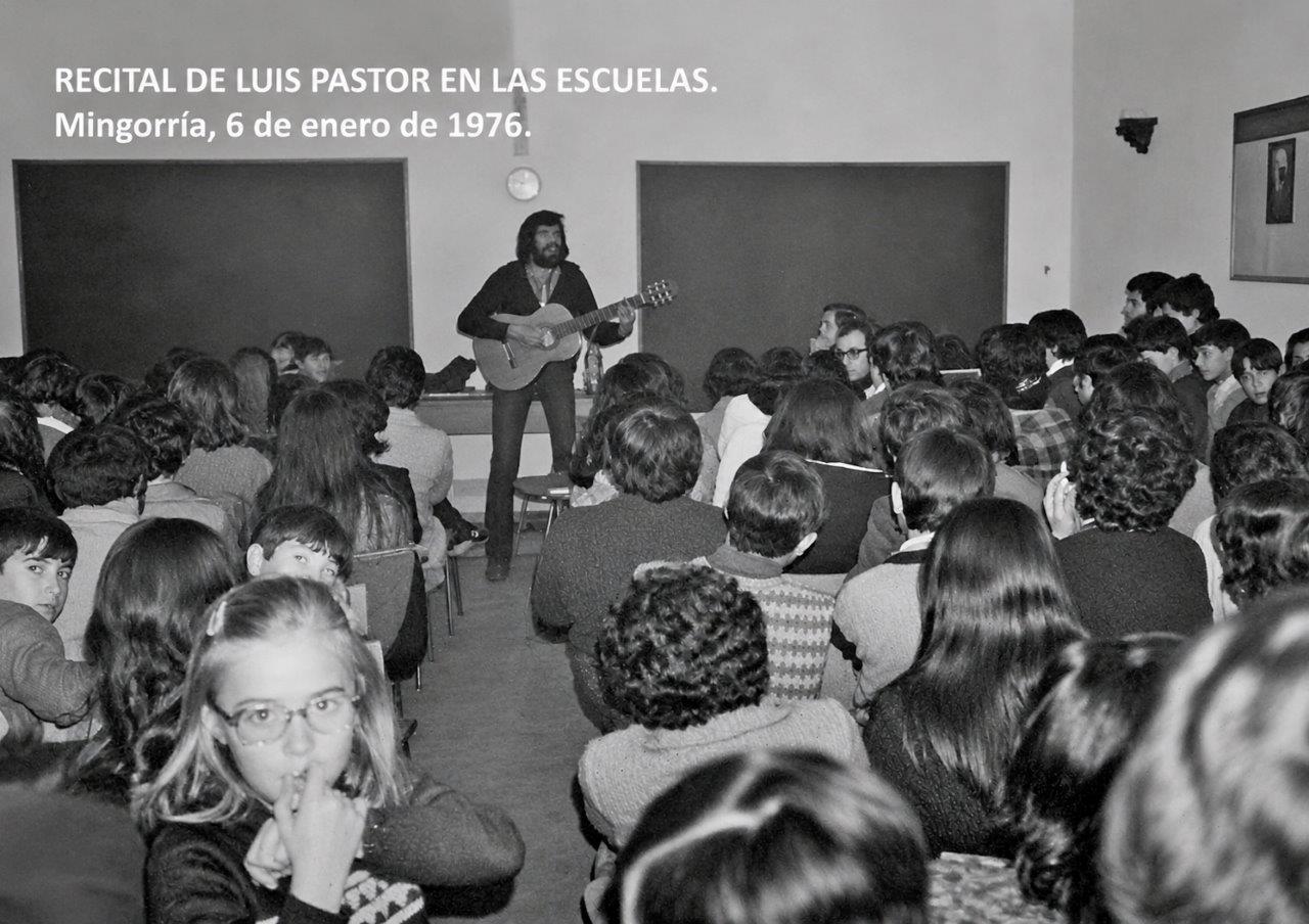 2. Actuaci&oacute;n de Luis Pastor en Mingorr&iacute;a el 6/01/1976.