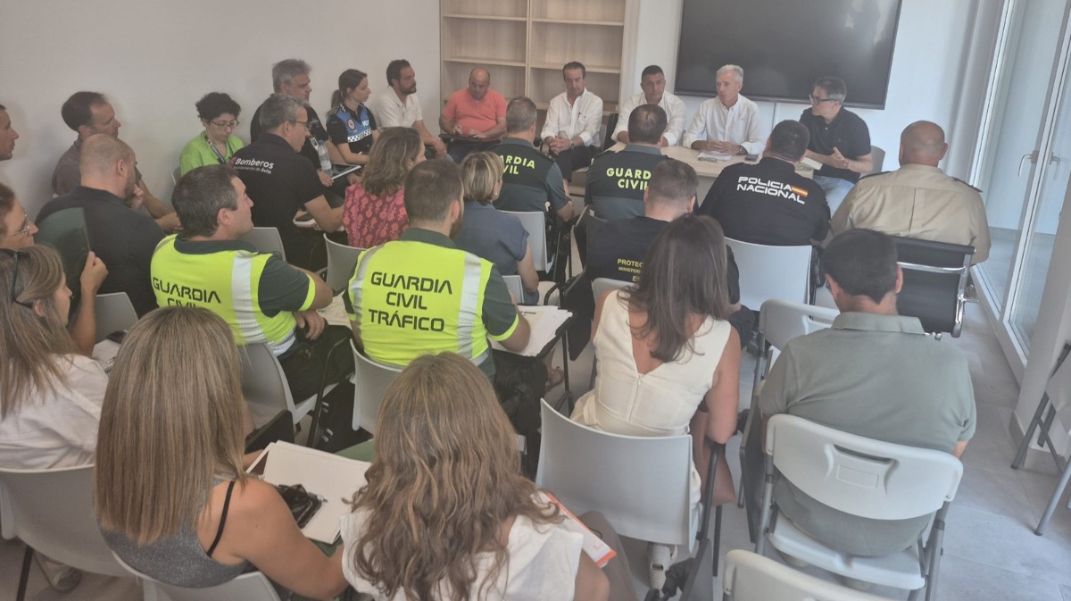 Reuni&oacute;n del CECOPI provincial