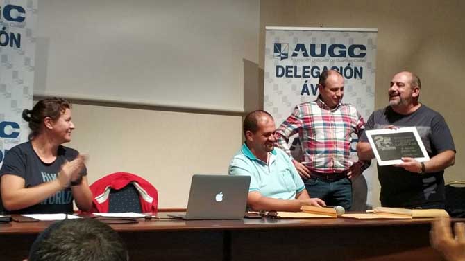 La AUGC celebra sus 25 con entrega de reconocimientos.