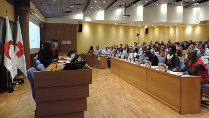 Encuentro de voluntariado de Cruz Roja y Media Luna Roja.