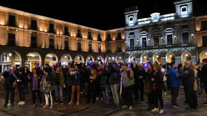 Manifestación de la 'emergencia feminista'.