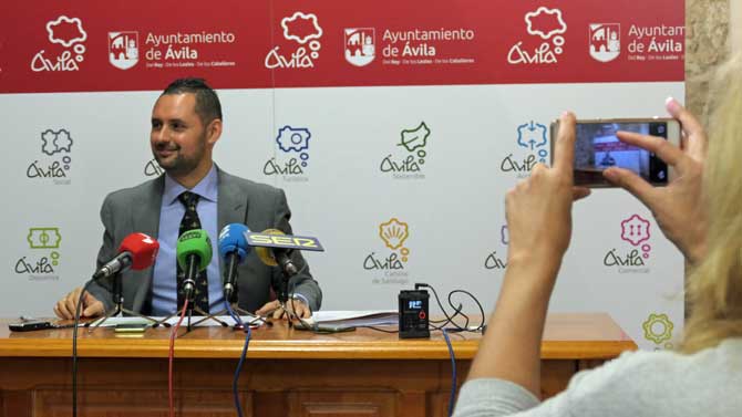José Ramón Budiño tras la Junta de Gobierno Local.