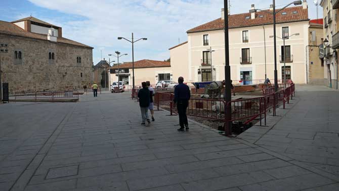 Plaza del Teniente Arévalo.